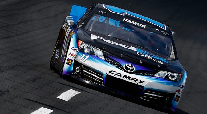 Denny Hamlin sets qualifying record