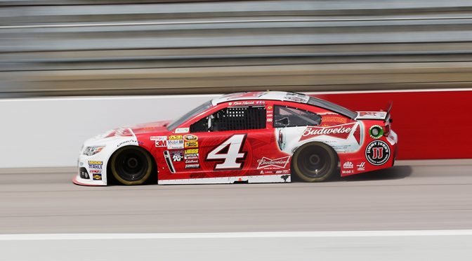 Kevin Harvick on pole for Bojangles' Southern 500