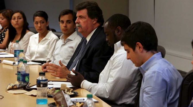 Featured Image for Helton joins Diversity interns for 'lunch and learn'