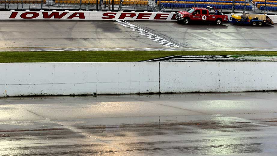 Rain forces Nationwide race in Iowa to Sunday Official Site Of NASCAR