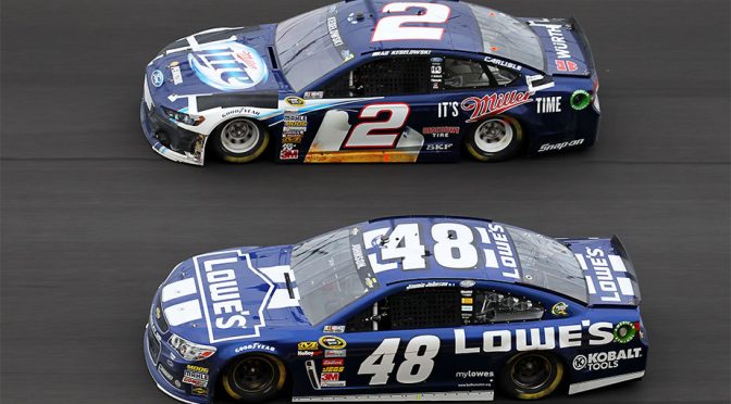 Keselowski, Johnson pick up where they left off