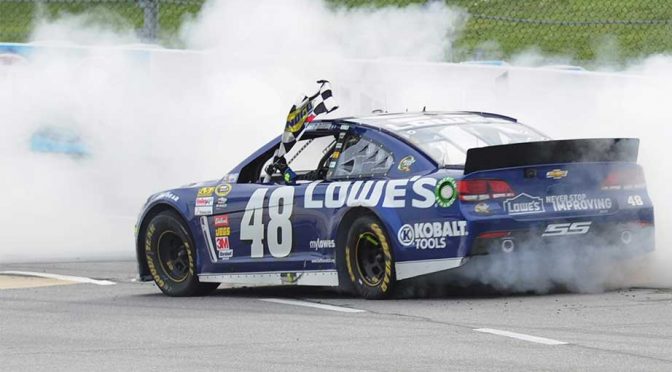 Featured Image for Johnson wins for eighth time at Martinsville
