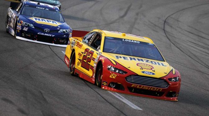 Featured Image for Logano speeds to third-place finish
