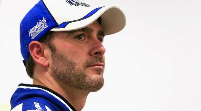 Featured image for In shadow of 3, Johnson prepares for Daytona 500