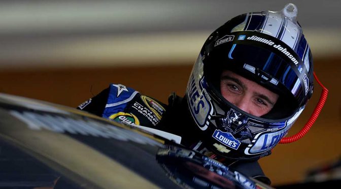Johnson leads final practice at Atlanta