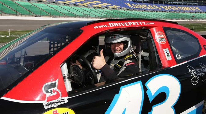 On weekend of draft, NFL player mans pace car