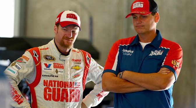 Featured Image for Junior discusses Brickyard race strategy