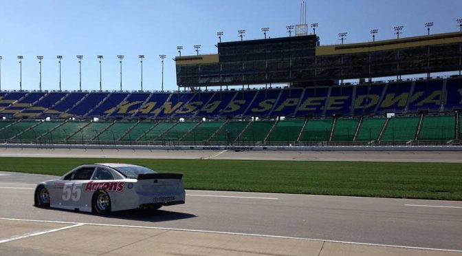 Tire test portends higher speeds at Kansas