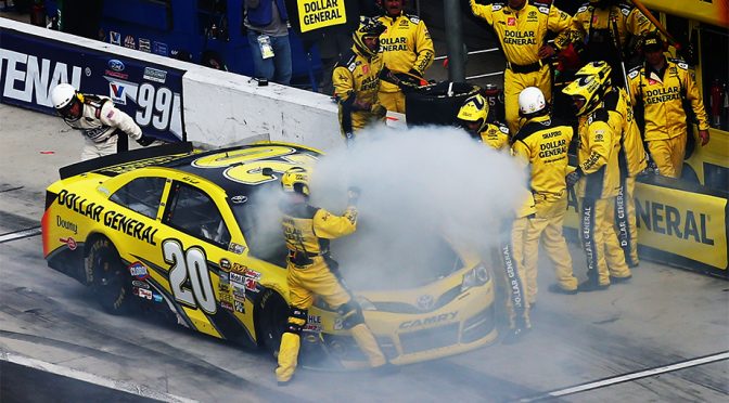 Featured Image for Engine failure ends Kenseth&rsquo;s dominant bid