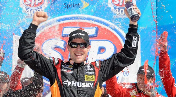 Featured image for Kenseth wins STP 400 in Kansas