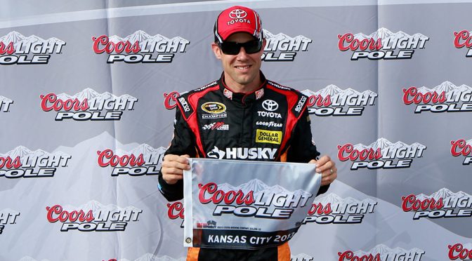 Featured Image for Kenseth earns pole ahead of Kansas race