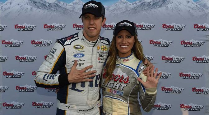 Keselowski claims Coors Light Pole Award