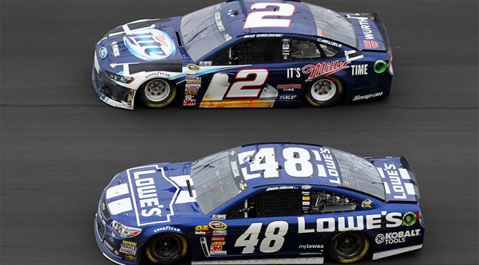 Featured Image for Keselowski drives through crashes, damages