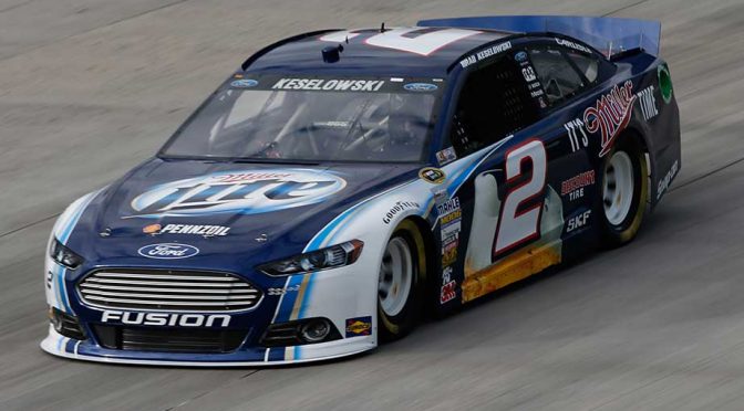 Keselowski leads final practice at Dover