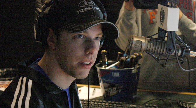 As DJ, Keselowski lets music tell his story