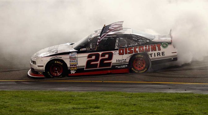 Featured Image for Keselowski stops Busch's win streak