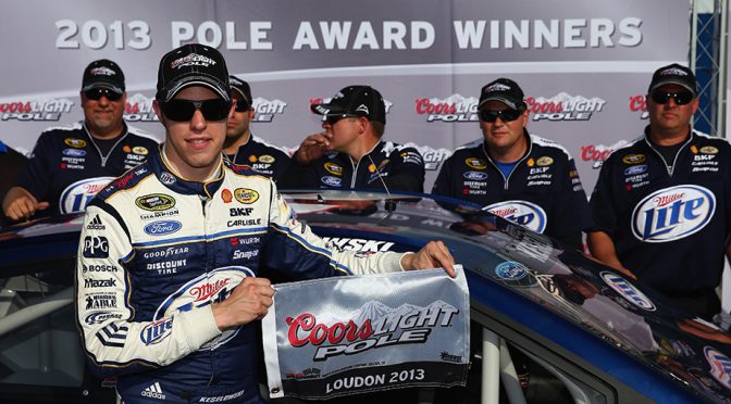 Keselowski wins Coors Light Pole award