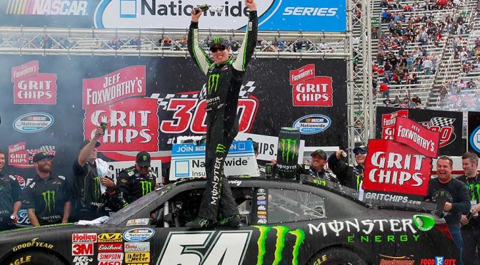 Kyle Busch wins Nationwide race at Bristol
