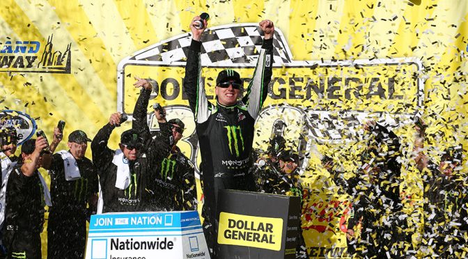 Featured Image for Seeking sweep, Busch wins Nationwide pole