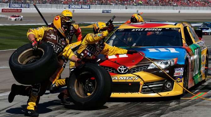 Featured Image for Hometown track gives Busch needed boost