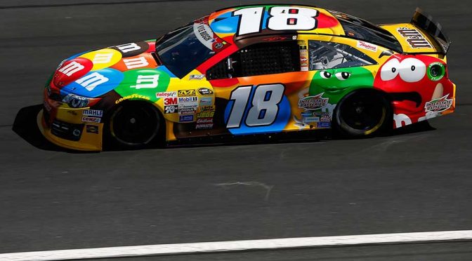 Kyle Busch leads practice, but forced to backup