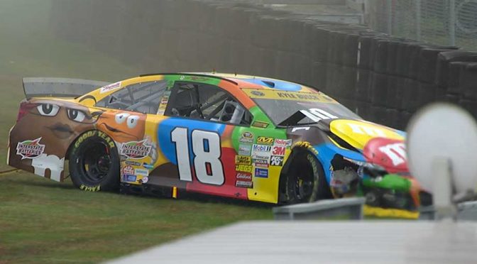 Four Chase drivers involved in Loudon wreck