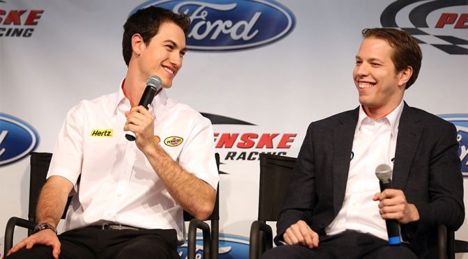 Logano happily adapts to life at Penske
