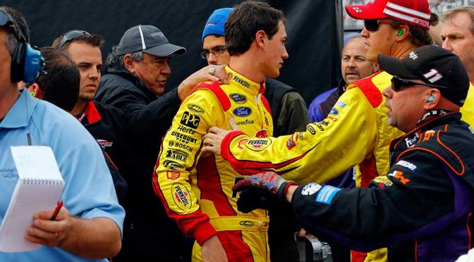 Logano, Hamlin feud ignites at Bristol