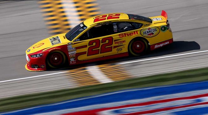 Logano rises to top for Sprint Cup pole