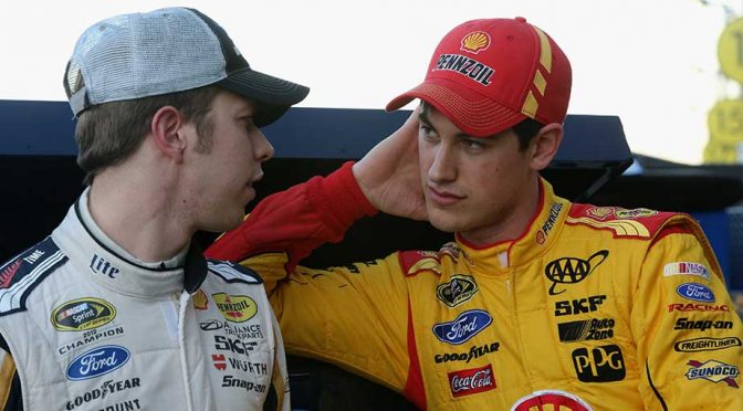 Featured image for Logano touches on Brad/Kurt Martinsville drama