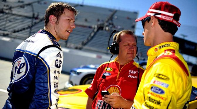 Spotlight shines on Logano despite scuffles