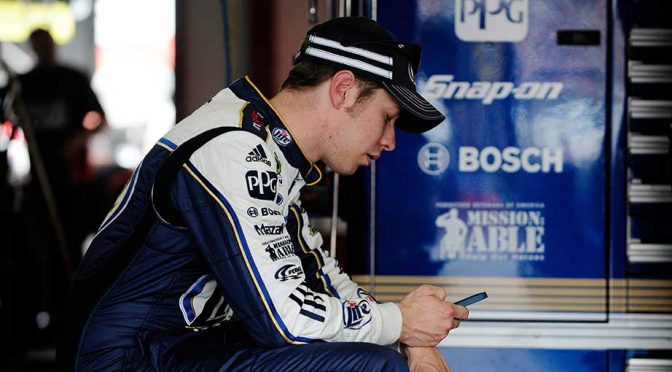 Featured image for Keselowski leads way in final Talladega practice