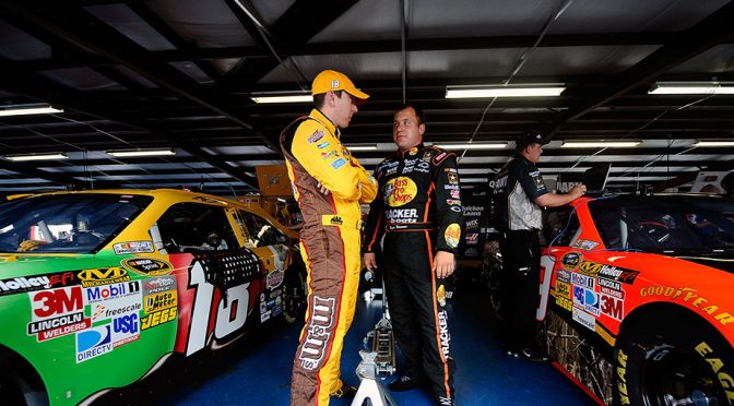 Newman fires back; Busch softens stance