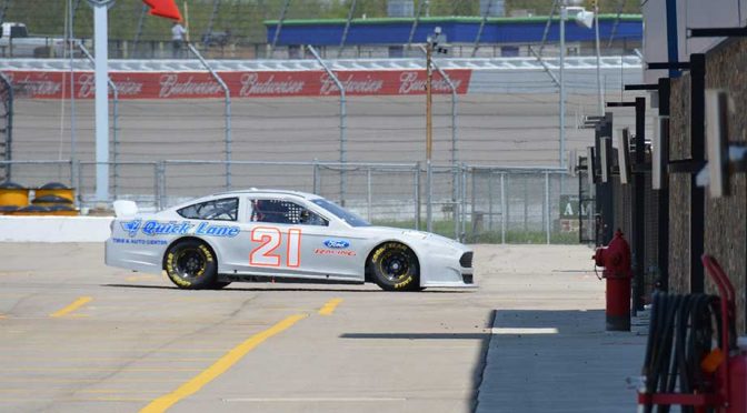 Bayne, Busch find speed in second day at Michigan
