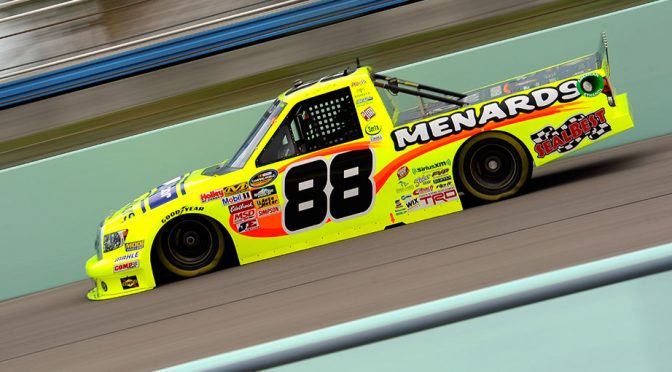 Follow: Live Truck Series leaderboard, 8 p.m. ET