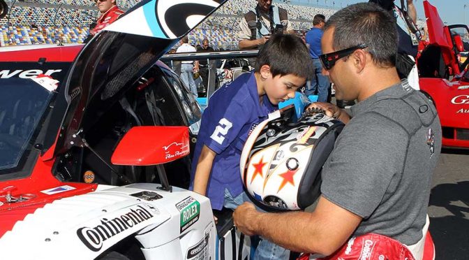 Featured Image for Montoya keeps racing fun for son Sebastian