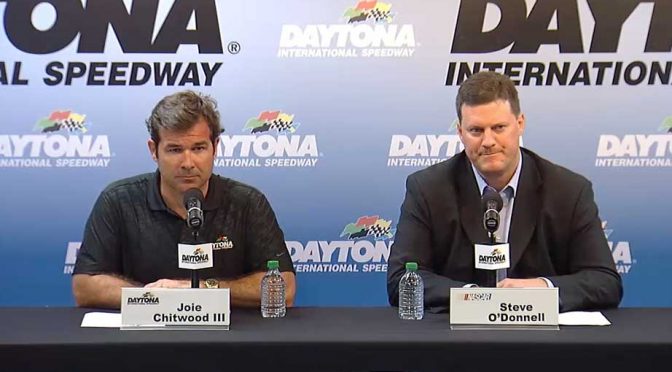 NASCAR, Daytona International Speedway respond