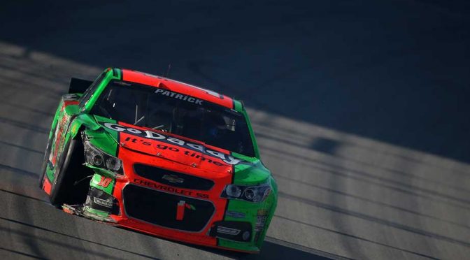 Stenhouse Jr., Patrick hit each other, wall