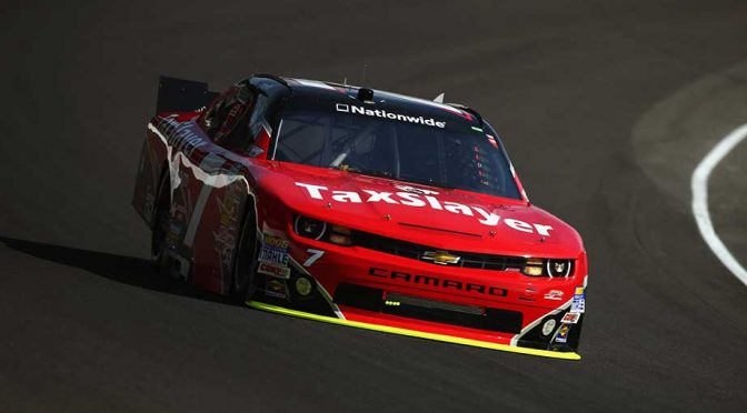 Nationwide qualifying order for Indianapolis