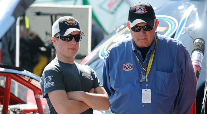 John Hunter Nemechek, 15, carries family tradition