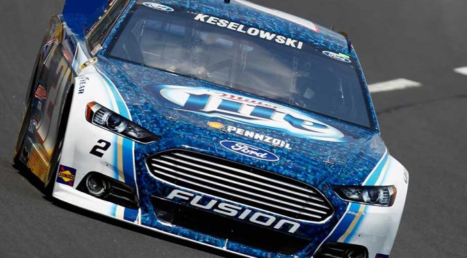 Featured Image for Notebook: Keselowski displays mosaic on car