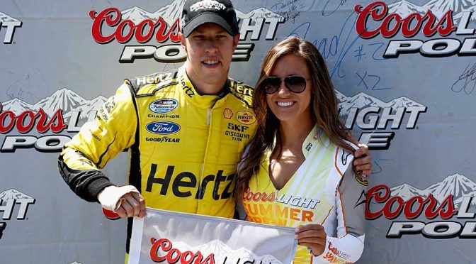 Late run gives Keselowski NNS Coors Light Pole