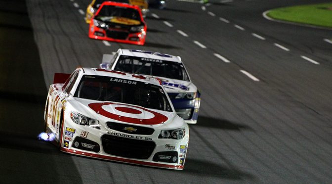 Larson competitive in Sprint Cup debut - Official Site Of NASCAR