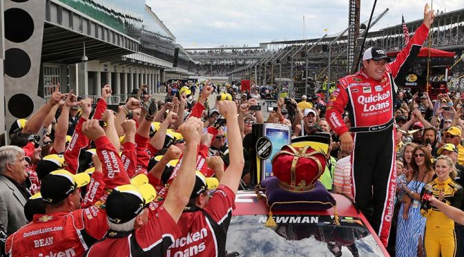 Indiana native Newman gets much-needed win