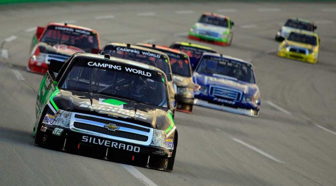 Featured image for Paludo paces lone Pocono Truck practice