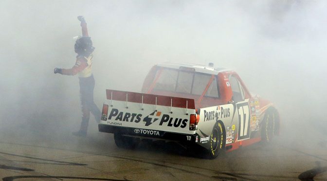 Peters wins Iowa Truck Series race