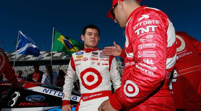 Kyle Larson stays even in Rolex 24 debut