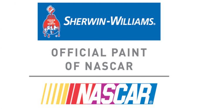 Sherwin-Williams now 'Official Paint of NASCAR'