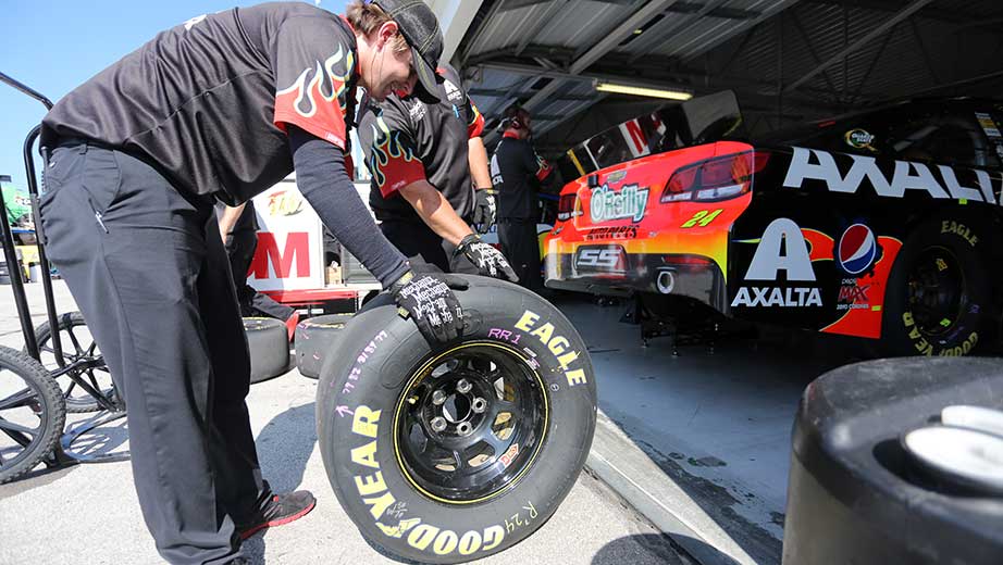 Kansas presents challenge to Goodyear tires Official Site Of NASCAR