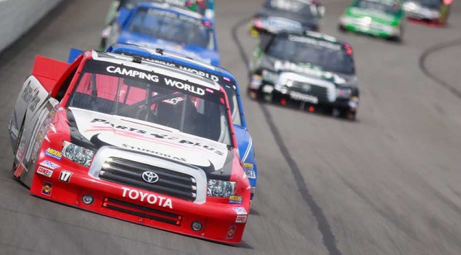 Featured image for Peters tops final Trucks practice at Charlotte